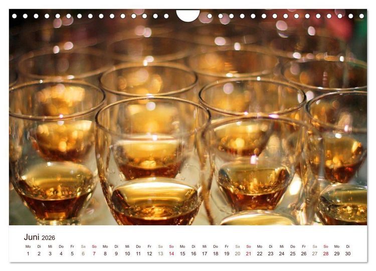 Produktbild: Whisky und Whiskey 2026. Sinnliche Impressionen (Wandkalender 2026 DIN A4 quer), CALVENDO Monatskalender