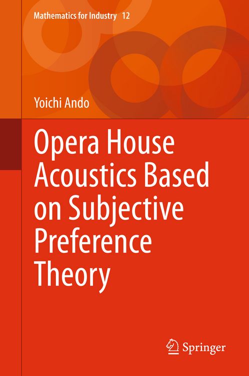 Produktbild: Opera House Acoustics Based on Subjective Preference Theory
