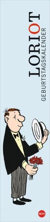 Produktbild: Loriot Geburtstagskalender Langplaner