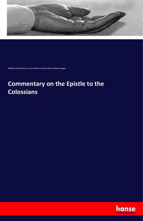 Produktbild: Commentary on the Epistle to the Colossians