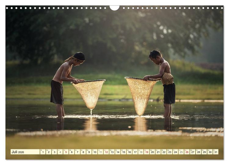 Produktbild: Magisches Asien. Menschen und Natur (Wandkalender 2026 DIN A3 quer), CALVENDO Monatskalender