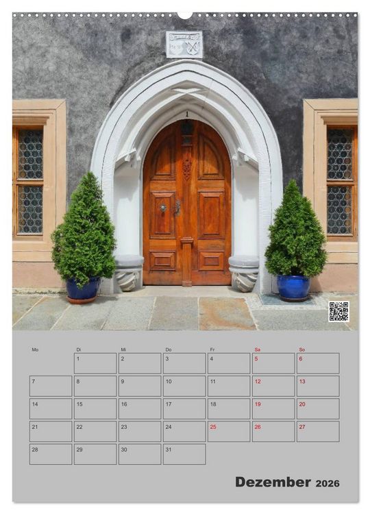 Produktbild: T&uuml;ren und Portale in Pirna (Wandkalender 2026 DIN A2 hoch), CALVENDO Monatskalender