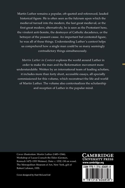 Produktbild: Martin Luther in Context