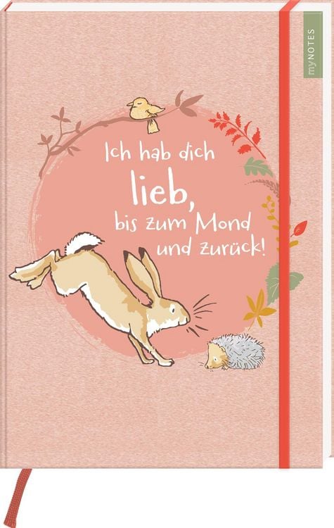 Produktbild: MyNOTES Papeterie: Wei&szlig;t du eigentlich, wie lieb ich dich hab? Notizbuch A4