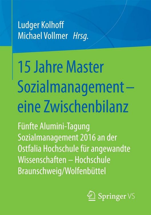 Produktbild: 15 Jahre Master Sozialmanagement - eine Zwischenbilanz