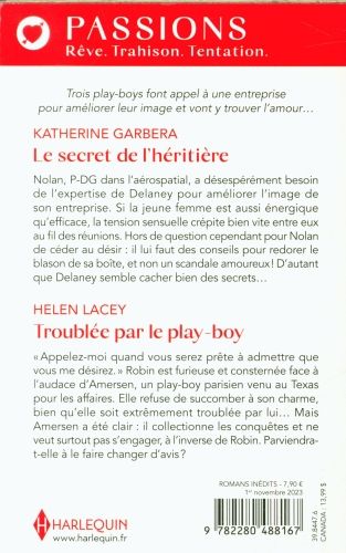 Produktbild: Le secret de l'h&eacute;riti&egrave;re. Troubl&eacute;e par le play-boy