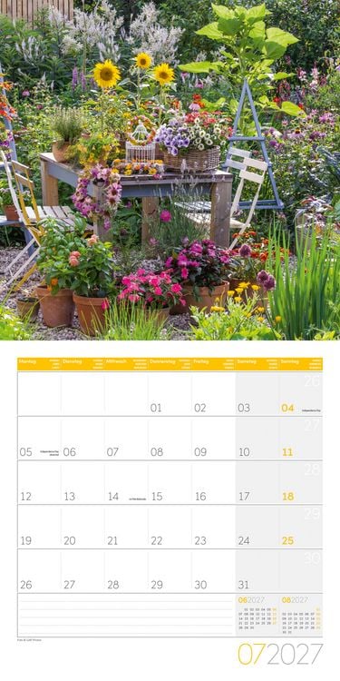 Produktbild: In meinem Garten Kalender 2027 - 30x30 - Art12