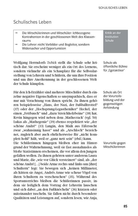 Produktbild: Klett Lekt&uuml;rehilfen Wolfgang Herrndorf, Tschick