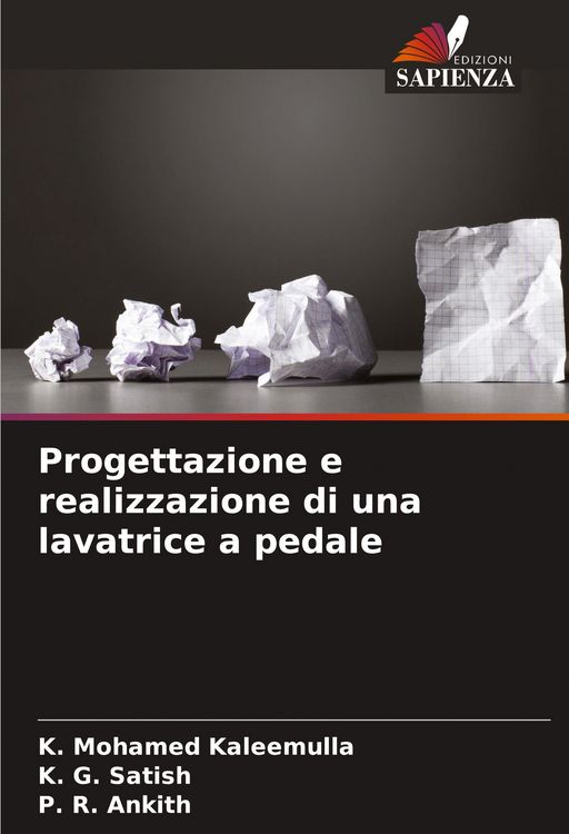 Produktbild: Progettazione e realizzazione di una lavatrice a pedale