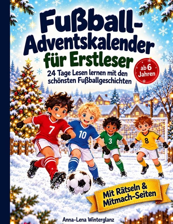 Produktbild: Fu&szlig;ball Adventskalender f&uuml;r Erstleser
