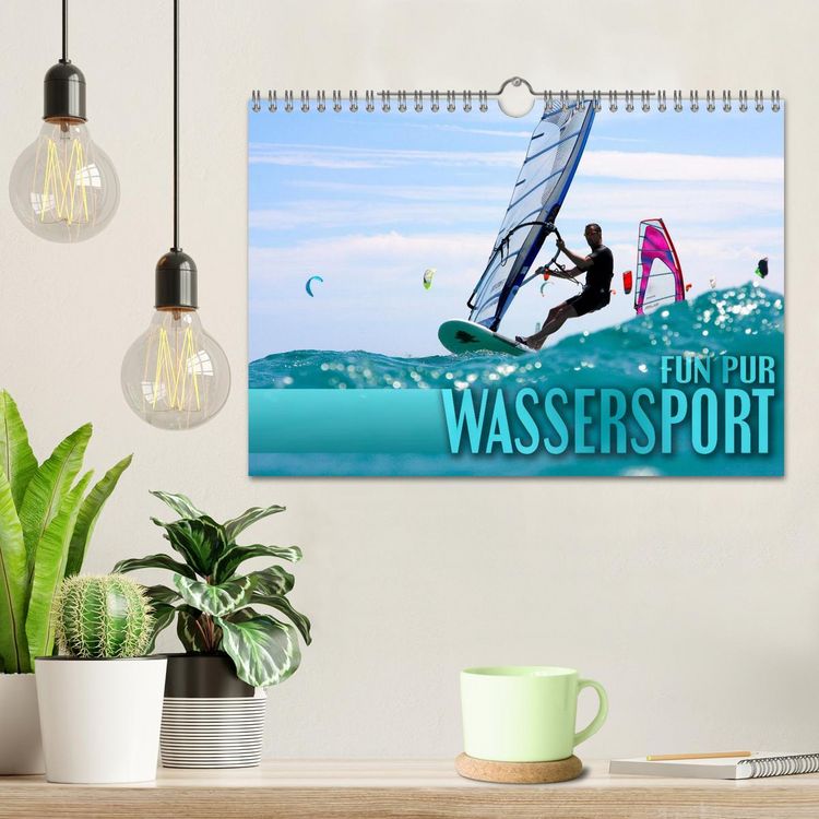 Produktbild: Wassersport - Fun pur (Wandkalender 2026 DIN A4 quer), CALVENDO Monatskalender