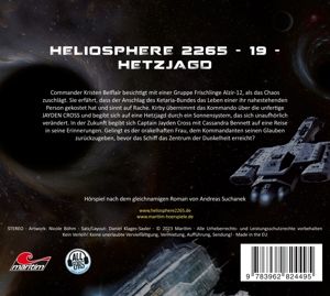 Produktbild: Heliosphere 2265 - Hetzjagd,1 Audio-CD