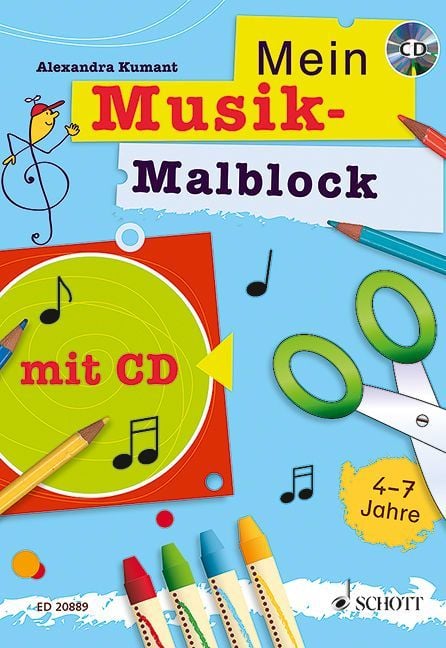 Produktbild: Mein Musik-Malblock