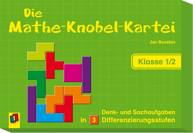 Produktbild: Die Mathe-Knobel-Kartei &ndash; Klasse 1/2