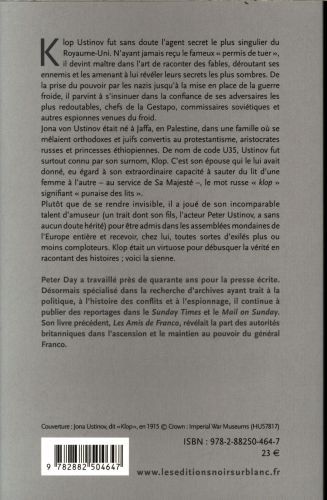 Produktbild: Klop Ustinov : le plus ing&eacute;nieux des espions britanniques