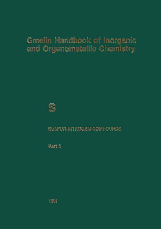 Produktbild: S Sulfur-Nitrogen Compounds