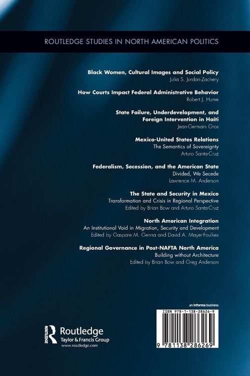 Produktbild: Regional Governance in Post-NAFTA North America
