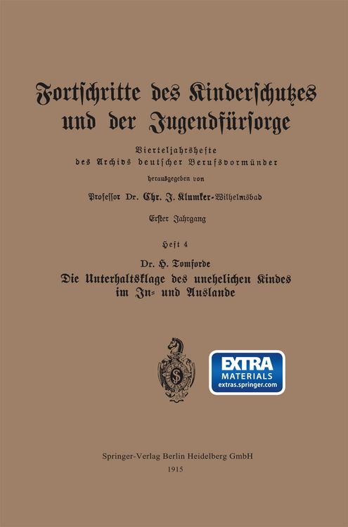 Produktbild: Fortschritte des Kinderschutzes und der Jugendf&uuml;rsorge