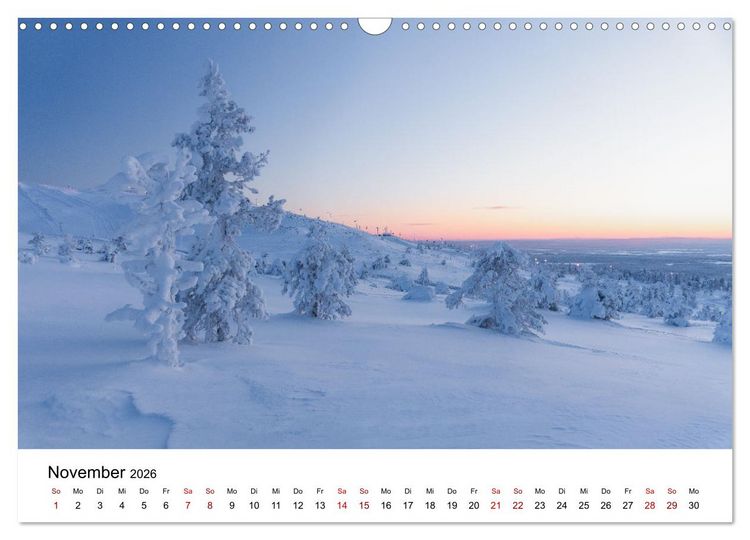 Produktbild: Finnland - Eine bezaubernde Reise in den Norden. (Wandkalender 2026 DIN A3 quer), CALVENDO Monatskalender