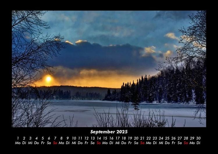 Produktbild: Sonnenunterg&auml;nge 2025 Fotokalender DIN A3