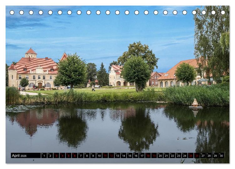 Produktbild: Das idyllische Usedom (Tischkalender 2026 DIN A5 quer), CALVENDO Monatskalender
