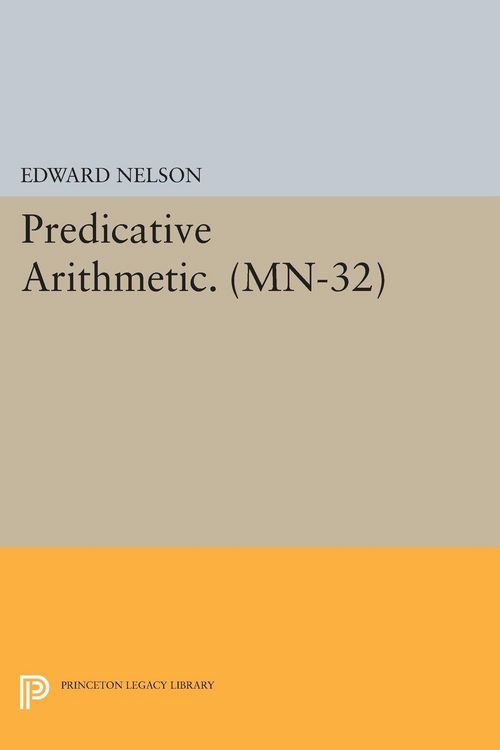 Produktbild: Predicative Arithmetic