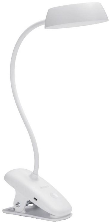 Produktbild: Philips LED Donutclip DSK201 PT 8719514396890 USB-Leuchte, LED-Klemmleuchte LED 3W Wei&szlig;