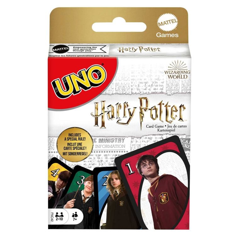 Produktbild: Mattel Games UNO Harry Potter, Kartenspiel, Kinderspiel, Gesellschaftsspiel