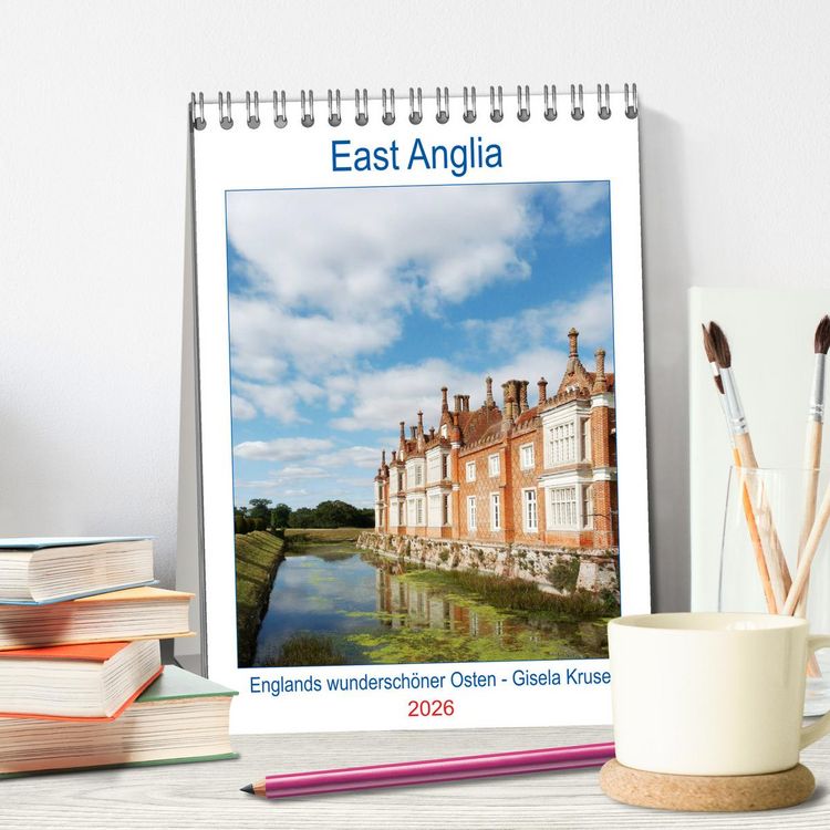 Produktbild: East Anglia - Englands wundersch&ouml;ner Osten (Tischkalender 2026 DIN A5 hoch), CALVENDO Monatskalender