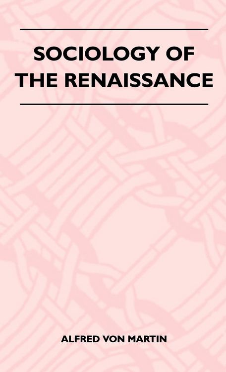 Produktbild: Sociology Of The Renaissance