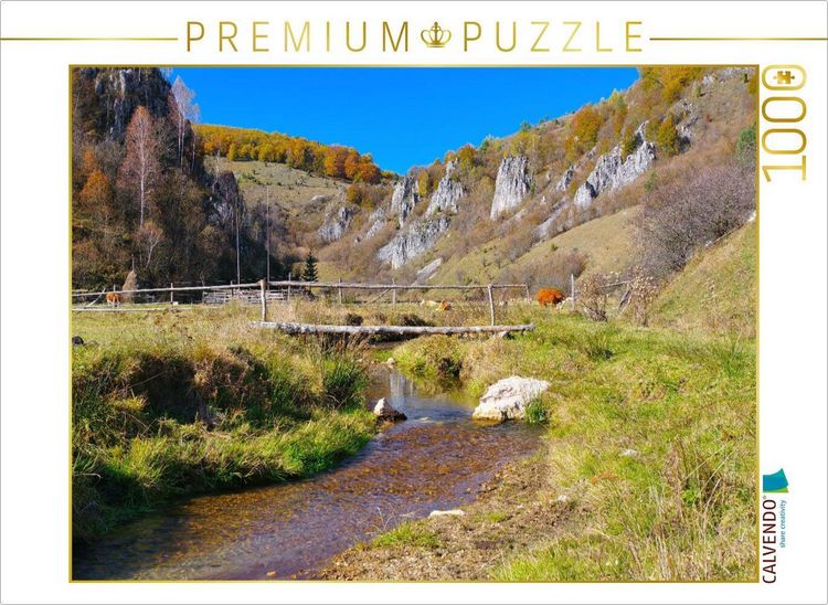 Produktbild: CALVENDO Puzzle Leben zwischen Wiesen, Wasser und Himmel | 1000 Teile Lege-Gr&ouml;&szlig;e 64x48cm Foto-Puzzle f&uuml;r gl&uuml;ckliche Stunden
