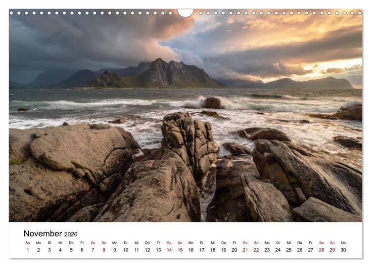 Produktbild: Magische Landschaften - Faszination Natur (Wandkalender 2026 DIN A3 quer), CALVENDO Monatskalender