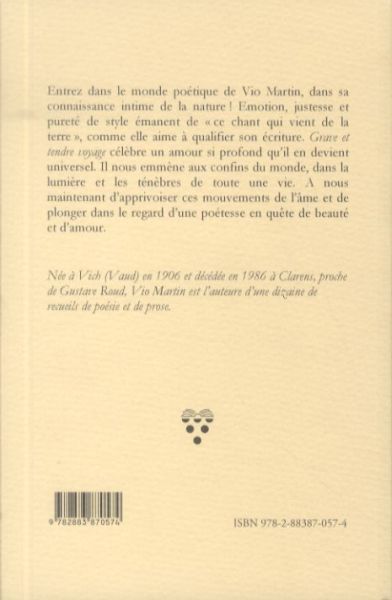 Produktbild: Grave et tendre voyage