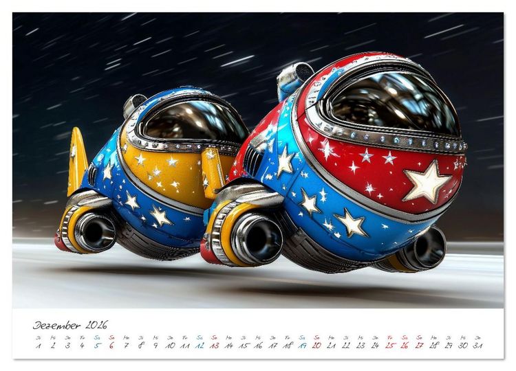 Produktbild: Coole Flitzer (Wandkalender 2026 DIN A3 quer), CALVENDO Monatskalender