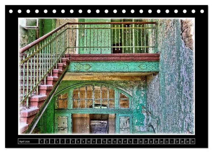Produktbild: Stille Orte Beelitz (Tischkalender 2026 DIN A5 quer), CALVENDO Monatskalender