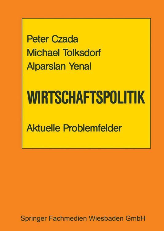 Produktbild: Wirtschaftspolitik Aktuelle Problemfelder