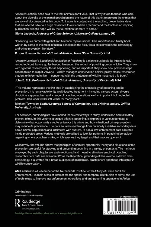 Produktbild: Situational Prevention of Poaching