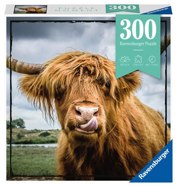 Produktbild: Puzzle Ravensburger Moment 13273 - Highland Cattle - 300 Teile