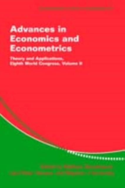 Produktbild: Advances in Economics and Econometrics: Volume 2