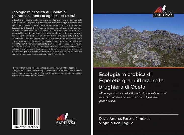 Produktbild: Ecologia microbica di Espeletia grandiflora nella brughiera di Ocet&aacute;