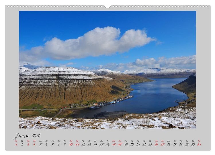 Produktbild: F&auml;r&ouml;er, Shetland, Orkney - Inseln im Nordatlantik (hochwertiger Premium Wandkalender 2026 DIN A2 quer), Kunstdruck in Hochglanz