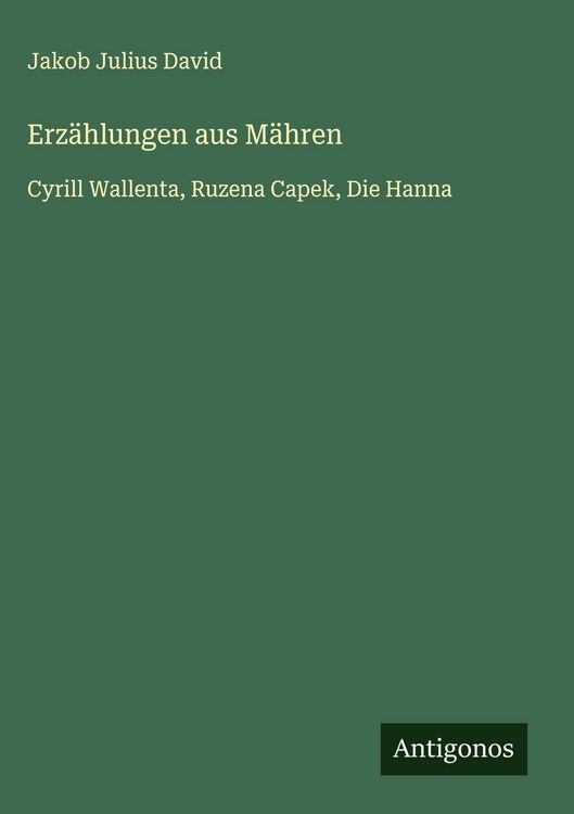 Produktbild: Erz&auml;hlungen aus M&auml;hren