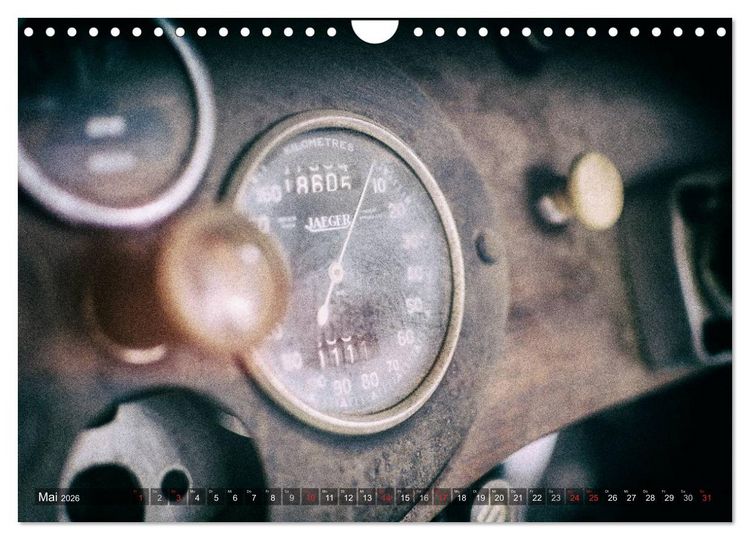 Produktbild: Oldtimer - vergangene Sch&ouml;nheiten (Wandkalender 2026 DIN A4 quer), CALVENDO Monatskalender