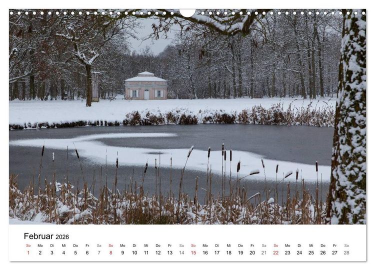 Produktbild: Fasanerie - sch&ouml;nstes Barockschloss Hessens (Wandkalender 2026 DIN A3 quer), CALVENDO Monatskalender