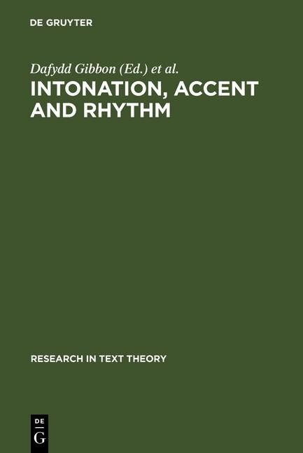 Produktbild: Intonation, Accent and Rhythm