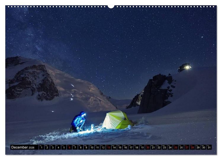 Produktbild: Magical Night Skies (High Quality Premium Wall Calendar 2026 DIN A2 landscape),CALVENDO 12 Month Wall Calendar