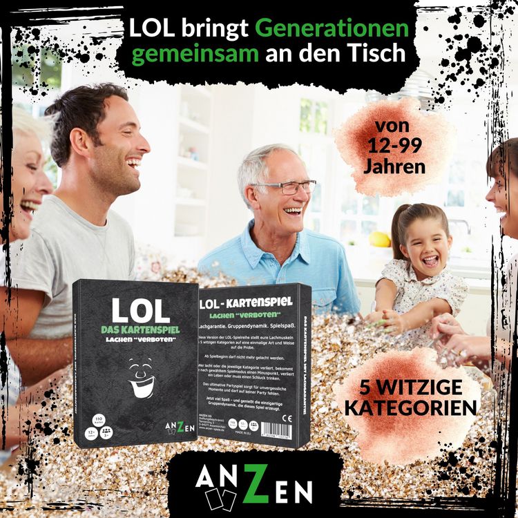 Produktbild: LOL - Das Kartenspiel - Lachen ''verboten''
