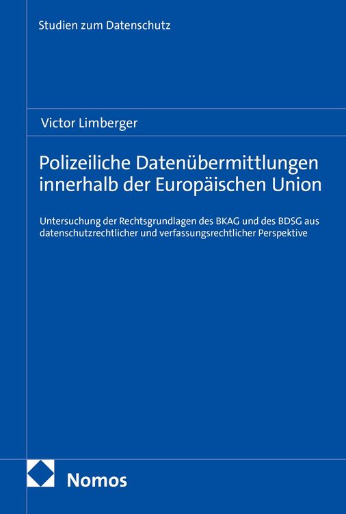 Produktbild: Polizeiliche Daten&uuml;bermittlungen innerhalb der Europ&auml;ischen Union