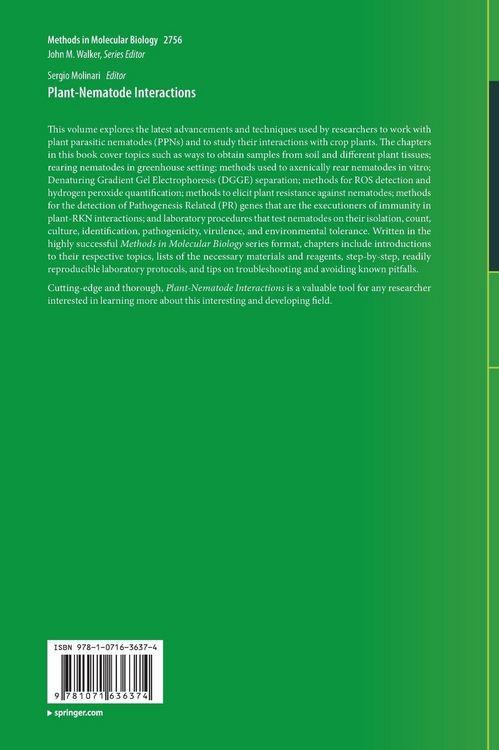 Produktbild: Plant-Nematode Interactions