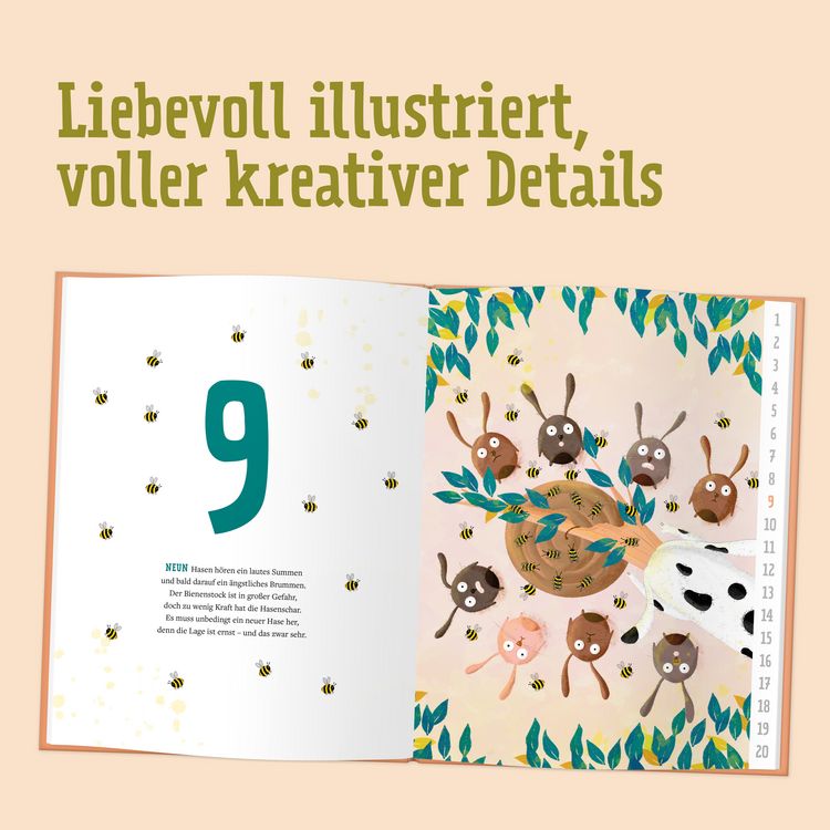 Produktbild: 1-2-3 kommt ein Hase vorbei